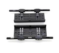 RC Chassis Frame For Axial For SCX10 For TRX4 For RGT 86100 TF2 1/10 2Pcs Metal Adjustable Pedal Side Step Board RC Crawler Upgrade Parts Replacement