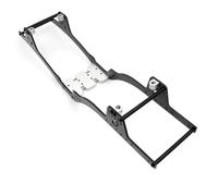 RC Chassis Frame For Axial For SCX10 II 90046 1/10 Carbon Fiber For Chassis Kit Frame Girder RC Crawler Upgrade Accessories(Silver)