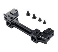 RC Chassis Frame For Axial For SCX10 II 90046 1/10 Metal Front/Rear Frame Girder Bumper Fixed Bracket Mount RC Crawler Car Model Upgrade Part(Front)