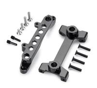 RC Chassis Frame For Axial For SCX10 III Early For Bronco For Wrangler For Gladiator Base Camp 1/10 Metal Front Rear Car Body Shell Fixing Bracket RC Car(Front and Rear)