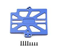 RC Chassis Frame For Traxxas For Mini For Maxx Metal MAX10 2S 3S ESC Mount Plate RC Car Monster Truck Parts Accessory Upgrades Replacement And Repair(Blue)