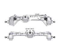 RC Chassis Frame For Vanquish VS4-10 For Phoenix F10 For LCG For Chassis For 1/10 RC Crawler DIY Upgrade Parts Front And Rear Aluminum Portal Axle Complete Set(Silver Set)