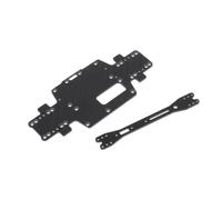 RC Chassis Frame For Wltoys K969 K979 K989 K999 P929 P939 1/28 Carbon Fiber For Chassis Bottom Low Body Shell RC Car Upgraded Parts