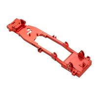 RC Chassis Frame For WPL D12 1/10 Metal Body For Chassis Frame Kit R604S RC For Racing Car DIY Truck Upgrade Accessories(Red)
