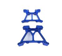 RC Chassis Frame Parts For Traxxas For Slash 1/10 4x4 1 Set Aluminum Alloy Metal Upgrade For Chassis Parts Kit RC Car Truck Parts Accessories(Shock Absorbers blue)