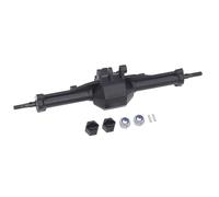 RC Chassis Frame Parts For Traxxas For Trx-4m 1/18 Plastic Front Rear Straight Complete Diamond Axle RC Crawler Replacement Accessories Upgrade Parts(Rear axle)