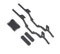 RC Chassis Kit, Multiple Shock Mounting Points for Superior Suspension Tuning, Off-Road Suspension Kit with Lowered Center for Improved Performance for Hobbyists Enthusiasts Off-Ro