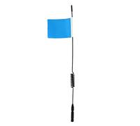 RC Climbing Flag, Model Antenna Crawler Car AntennaFlag L29cm Simulation Signal Line with Flag for RC Climbing Car (blue)