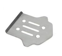 Rc Components For KM For Rally C3 WRC 1/7 RC Car Stainless Steel Front And Rear Guards Metal For Chassis Toy Accessories Upgrade DIY Parts(Rear)