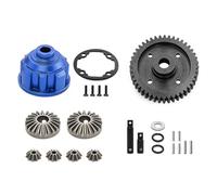 Rc Components For Traxxas 1/8 For Maxx For Slash 1/10 Metal Complete Center Differential Kit 8980 RC Car Upgrade Parts Accessories(Blue)