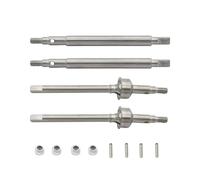 Rc Components For TRX-4M 1/18 Metal CVD Front And Rear Drive Shaft RC Car Upgrade Parts Suitable Track Car Accessories(Silver 1 set)