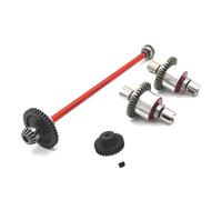 Rc Components For WLtoys A949 A959 A969 A979 K929 1/18 Metal Upgrade Drive Shaft Assembly Differential RC Car Parts Accessories Replacement Repair(Red)