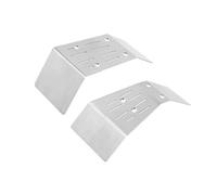 RC Components Parts For Arrma For Gorgon 1/10 2WD Stainless Steel Front And Rear For Chassis Armor Protector RC Car Upgrade Parts For Monster Truck