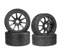 RC Components Parts For Arrma For Infraction For Limitless For Felony For Fsr 1/7 4pcs 100 107mm Tire Tyre 17mm Wheel Model GT RC Car Upgrade Parts