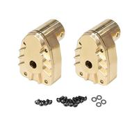 RC Components Parts For Axial AXP8 Gilamon 2.2 4X4 RTR 1/8 2pcs Brass Rear Drive Axle Mount Trail For Buggy Upgrades Accessories