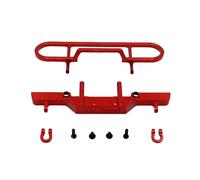 RC Components Parts For FMS FCX24M For Camel Cup D90 D110 For Defender First Generation For Range For Rover For Discovery 1/24 Front Bumper(Red)