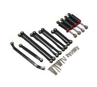 RC Components Parts For Fms For Fire For Horse For Eazyrc For Thunder 1/18 Car Metal Upgrade Accessories Shock Absorber Trolley Set Storm RC Remote Control(Black)