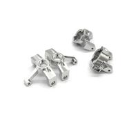 RC Components Parts For FMS For Rochobby 1/6 1941MB Willis Climber Steering Cup C For Seat Metal Parts Upgrade Accessories(Silver)