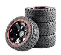 RC Components Parts For Hsp For Tamiya For Hpi For Kyosho For Sakura D3 D4 CS For Tt02 1/10 On Road Car Tires Plastic Wheel Rim Rubber Tyre RC(Type B)