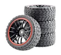 RC Components Parts For Hsp For Tamiya For Hpi For Kyosho For Sakura D3 D4 CS For Tt02 1/10 On Road Car Tires Plastic Wheel Rim Rubber Tyre RC(Type C)