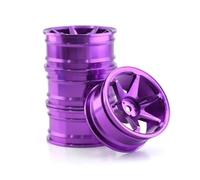RC Components Parts For HSP For Tamiya For HPI For Kyosho For Sakura D5 For TT02 1/10 On-Road Drift Car52mm Aluminum Alloy Metal Wheel Hub Climb Car Wheel Rim