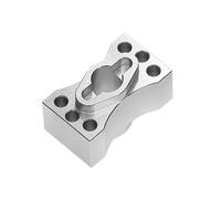 RC Components Parts For Losi For LMT 1/8 4WD Metal Differential Spool Diff Locker Solid Axle Monster Truck RC Car Upgrade Parts Accessories(Silver)