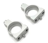 RC Components Parts For MINI-Q For Racing Drift 1/28 RC Car Parts Metal Upgrade Modification Front Gearbox Mount Decorative accessories(Silver)