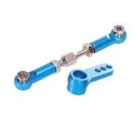 RC Components Parts For Mjx For Hyper Go 16207 16208 16209 16210 H16 1/16 Metal Upgrade Steering Rod Linkage Servo Arms Remote Control Car