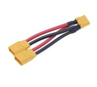 RC Components Parts For Motor For XT90 ParallelConnector Male/Female Cable Dual Extension Y Splitter 3-Way 10AWG Silicone Wire(XT90 1F to 2M 10CM)