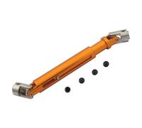 RC Components Parts For Tamiya CC01 D90 1/10 RC For Rock Crawler 1 Pcs Aluminum Drive Shaft Joint CVD Parts 103-150mm Replacement Accessories(Yellow)
