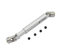 RC Components Parts For Tamiya CC01 D90 1/10 RC For Rock Crawler 1 Pcs Aluminum Drive Shaft Joint CVD Parts 103-150mm Replacement Accessories(Silver)
