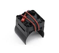 RC Components Parts For Traxxas For E-Revo For E-Maxx For Summit For Arrma For Kraton For Talion For Typhon 1/10 1/8 42mm Motor Cooling Fan Heat Sink RC Car(Black)