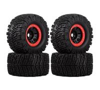 RC Components Parts For Traxxas For Sledge For Summit For E-Revo For Arrma For Mojave For Kraton For Hpi For Savage 1/7 1/8 1/10 Wheel Tire Hex RC Car(4pcs,C)