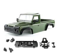 RC Components Parts For Traxxas For TRX4 For Defender RD110 1/10 324mm Wheelbase 2 Doors For Pickup Truck Body Shell RC Crawler Car Parts(Green)