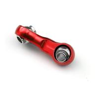 Rc Connecting Rod Tie Rod For Arrma For Granite For Grom For Typhon 1/18 7075 Metal Steering Drag Link Rod Pull ARA340201 RC Car Parts And Replacement And Use(Red)