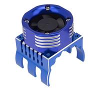 RC Cooling Fan Motor Heatsink 21000 RPM for SCX10, TRX4 Slash/Rustler/Stampede/Bandit Arrma Kraton Mojave Senton etc.. 1/8 1/10 RC Crawler Car 4274 4268 Motor, Blue