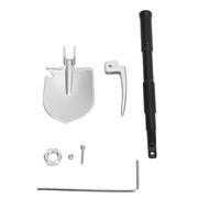 RC Crawler Shovel, Aluminum Alloy Carrier RC SCHAUFEL DECORATION CARE ADVICATION for the Exchange (Black)