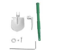 RC Crawler Shovel, Aluminum Alloy Carrier RC SCHAUFEL DECORATION CARE ADVICATION for the Exchange (Green)