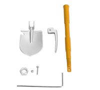 RC Crawler Shovel, Aluminum Alloy Carrier RC SCHAUFEL DECORATION CARE ADVICATION for the Exchange (Yellow)
