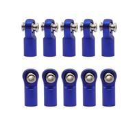 RC Crawlers Models For Arrma For Granite For Senton For Vorteks For Typhon For Rock 1/10 Metal Tie Rods Linkage Set Big Heavy Duty RC Car Upgrade Parts(Blue,10pcs)