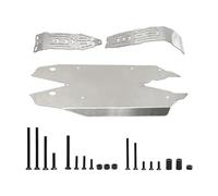 RC Crawlers Models For ARRMA For MOJAVE 4S 1/8 Metal Chassis Axle Protector Plate Set RC Upgrade Model Accessory Replace Parts Modified