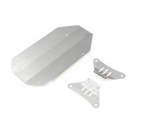 RC Crawlers Models For Tamiya For TT02 1/10 Stainless Steel Chassis Front Rear Protection Anti Skid Plate RC Car Model Accessory(B)