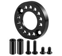 RC Crawlers Models For Tamiya TA01 TA02 DF01 1/10 Aluminum Alloy Motor Mount Upgrade Parts Modified Replacement Replace Model Accessory Reapir(Black)