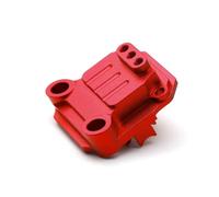 RC Crawlers Models For Tamiya TA01 TA02 DF01 TOP Force Manta For Ray Metal Rear Cover Gearbox Shell XS-TA29165 Upgrade Parts Accessories Model(Red)