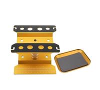 RC Crawlers Models For TRX-4 For Axial For SCX10 II For Tamiya For HSP 1/10 1/12 1/16 RC Car Tools Repair Station Work Stand Assembly For Platform Crawler(Yellow)