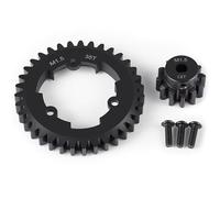 RC Crawlers Models For X-MAXX 6S 8S 1/5 40CR Steel 1.5M 35T Spur Gear And 12T Pinion Motor Gears Monster Truck Upgrade Model Accessories Replace
