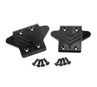 RC Crawlers Parts For Arrma 1/8 For Kraton 6S 2pcs Metal Front And Rear For Chassis Armor Protective Cover Skid Plate Set RC Car Upgrade Parts