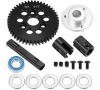 RC Crawlers Spare For ARRMA For FELONY 6S For BLX 1/7 Steel Spur Gear Center Solid Axle Diff Set M1 42-48T RC Car Upgrade Parts(47T)