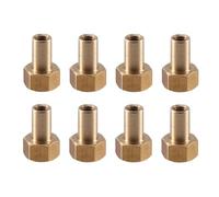 RC Crawlers Spare For Axial For SCX24 AX24 1/24 8PCS Brass 5mm 8mm M2 Long Wheel Nut RC Crawler Car Upgrade Parts Accessories(8mm)
