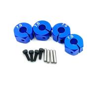 RC Crawlers Spare For HSP For Tamiya For SCX10 For Slash 1 Set Aluminum Wheel Hex 5/6/7mm Thickness 12mm Drive Hub With Dowel Screws RC Car Track Truck(Blue2,7mm)